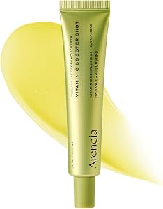 Arencia Vitamin C Booster Shot Serum with Glutathione, Niacinamide and Vitamin E for Dark