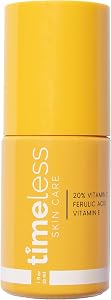 Timeless Skin Care Vitamin C Serum with Vitamin E & Ferulic Acid - Brightening Serum -