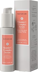 Naturium Vitamin C Complex Face Serum, Plus Hyaluronic Acid & Vitamin E, Anti Aging Sk