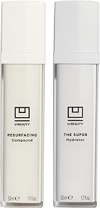 The U Beauty Duo - Resurfacing Compound & SUPER Hydrator Set - Vitamin C & E, Reti