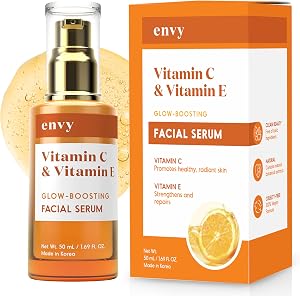 Envy Vitamin C Serum with Vitamin E & Glycerin - Skin, Dark Spot Reduction & Anti-