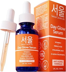 SeoulCeuticals Korean Skin Care Korean- 20% Vitamin C Hyaluronic Acid Serum + CE Ferulic A